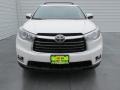 2015 Blizzard Pearl White Toyota Highlander Limited AWD  photo #8