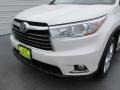 2015 Blizzard Pearl White Toyota Highlander Limited AWD  photo #10