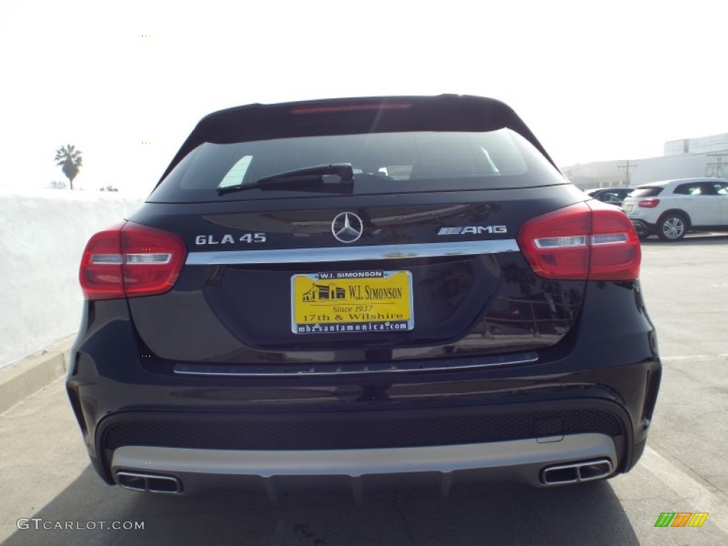 2015 GLA 45 AMG 4Matic - Night Black / Black photo #5