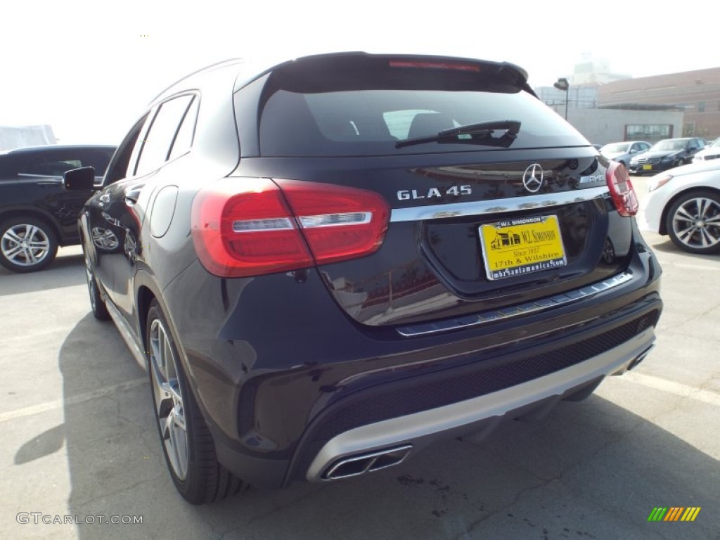 2015 GLA 45 AMG 4Matic - Night Black / Black photo #6