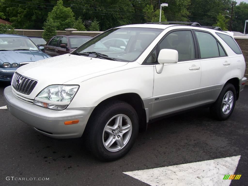 2002 RX 300 AWD - White Gold Crystal / Ivory photo #1