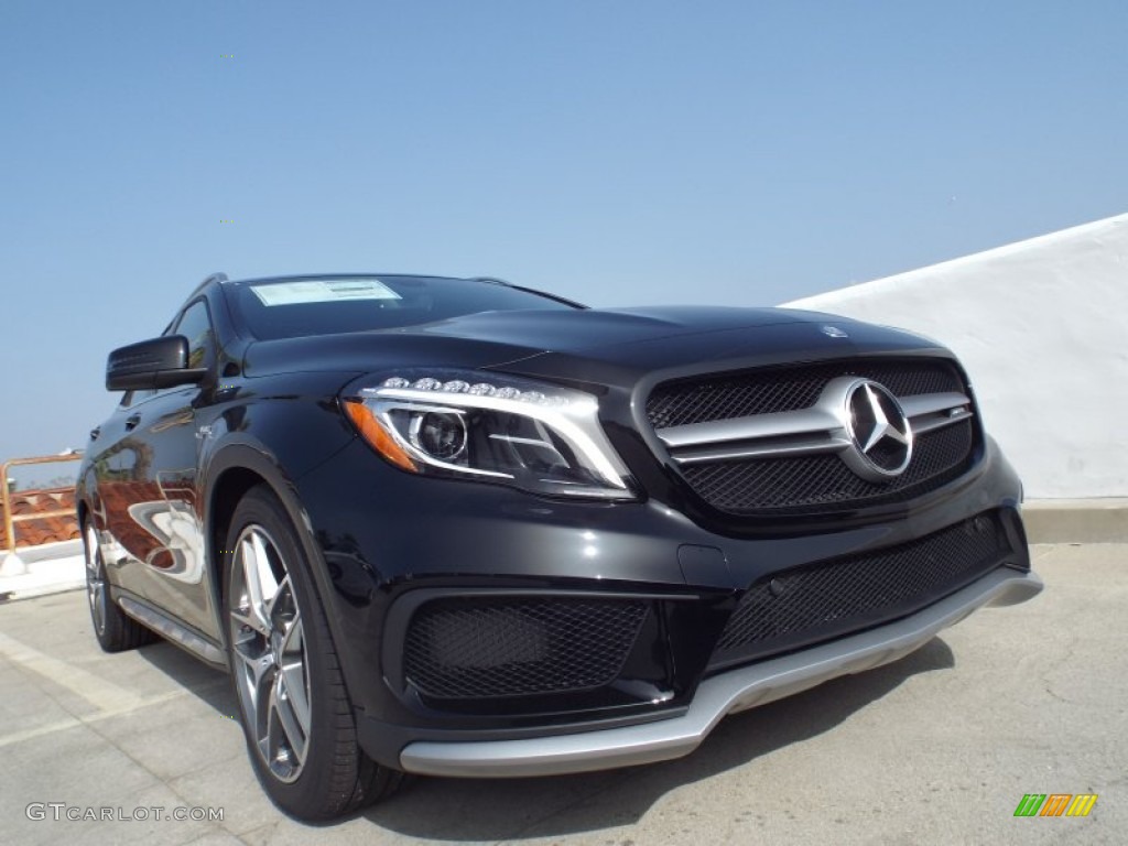 2015 GLA 45 AMG 4Matic - Night Black / Black photo #21