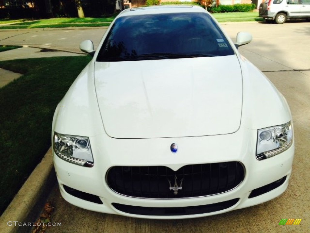 2009 Quattroporte  - Bianco Eldorado (White) / Avorio photo #2