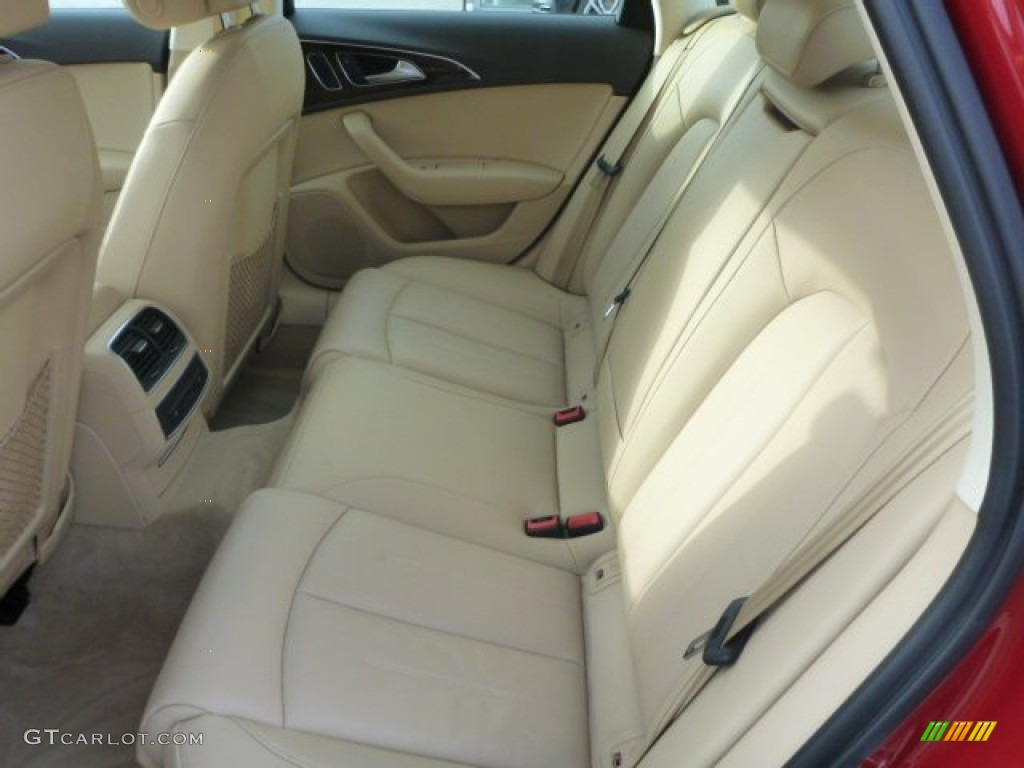 2015 A6 2.0T Premium Plus quattro Sedan - Garnet Red Pearl / Velvet Beige photo #11