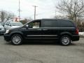 Brilliant Black Crystal Pearl 2015 Chrysler Town & Country Touring-L Exterior