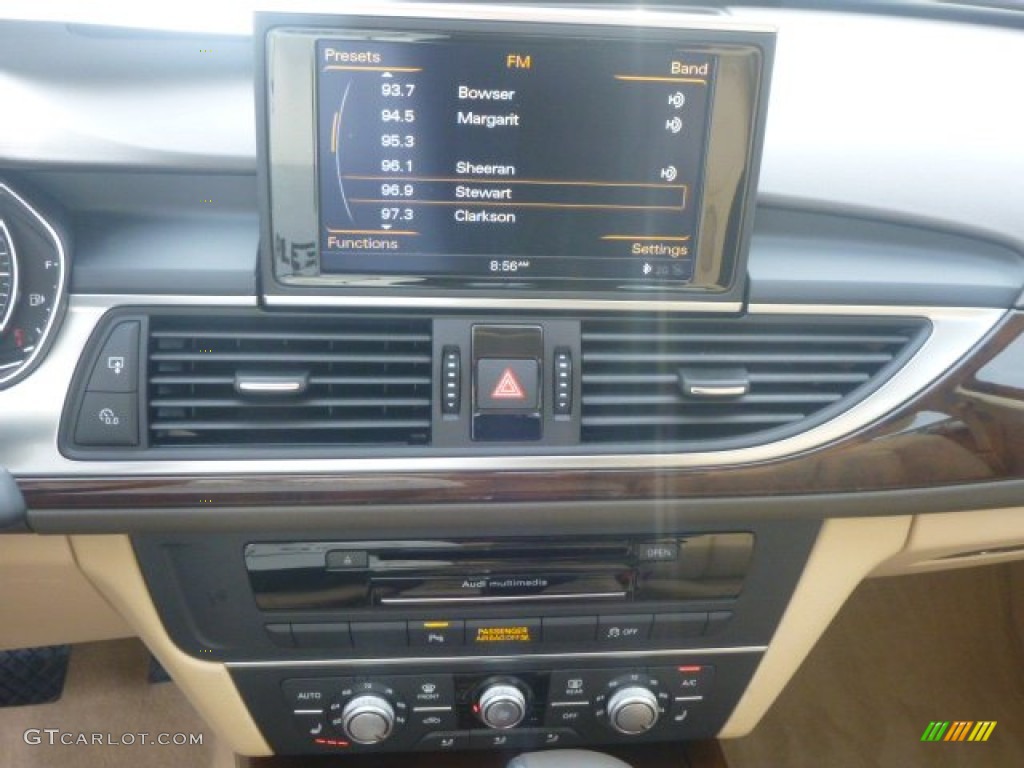 2015 A6 2.0T Premium Plus quattro Sedan - Garnet Red Pearl / Velvet Beige photo #19