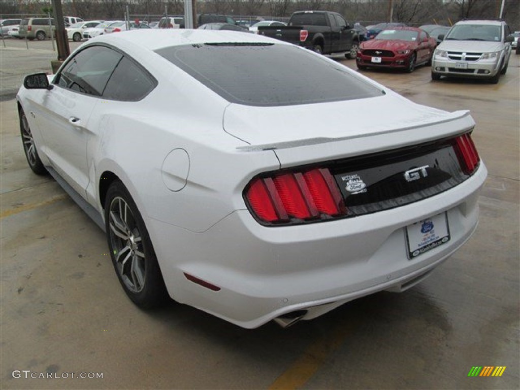 2015 Mustang GT Coupe - Oxford White / Ebony photo #6