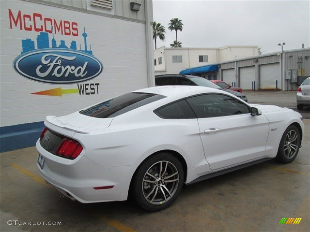 2015 Mustang GT Coupe - Oxford White / Ebony photo #8