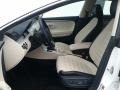 2009 Volkswagen CC Cornsilk Beige Two-Tone Interior Front Seat Photo