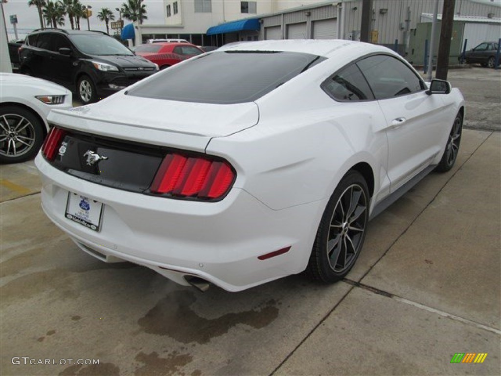 2015 Mustang EcoBoost Coupe - Oxford White / Ebony photo #12