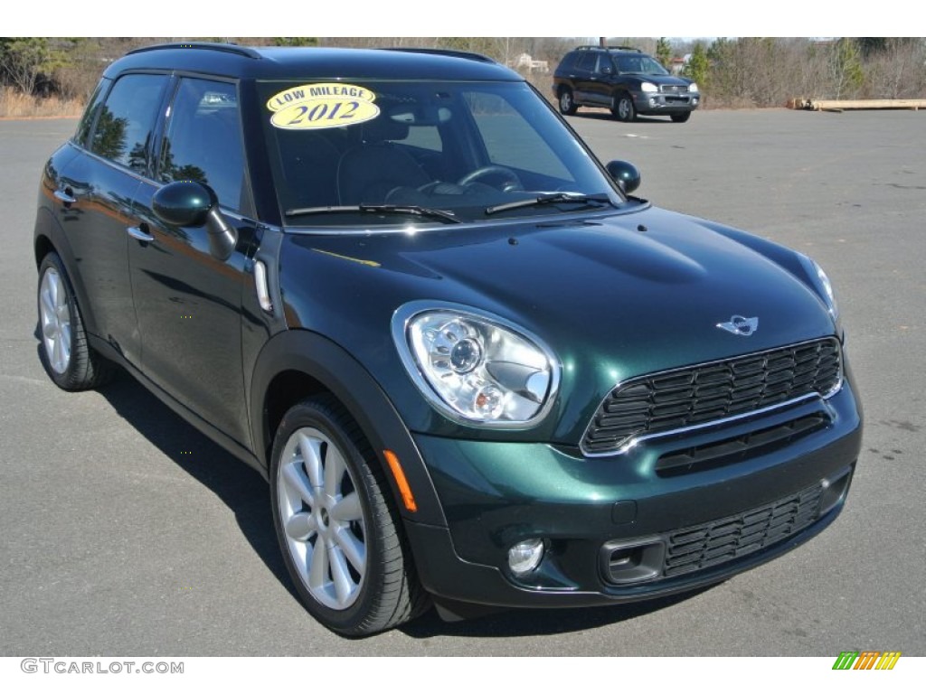 Oxford Green Metallic 2012 Mini Cooper S Countryman Exterior Photo #101292438