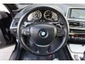 Black Nappa Leather Steering Wheel Photo for 2012 BMW 6 Series #101293095