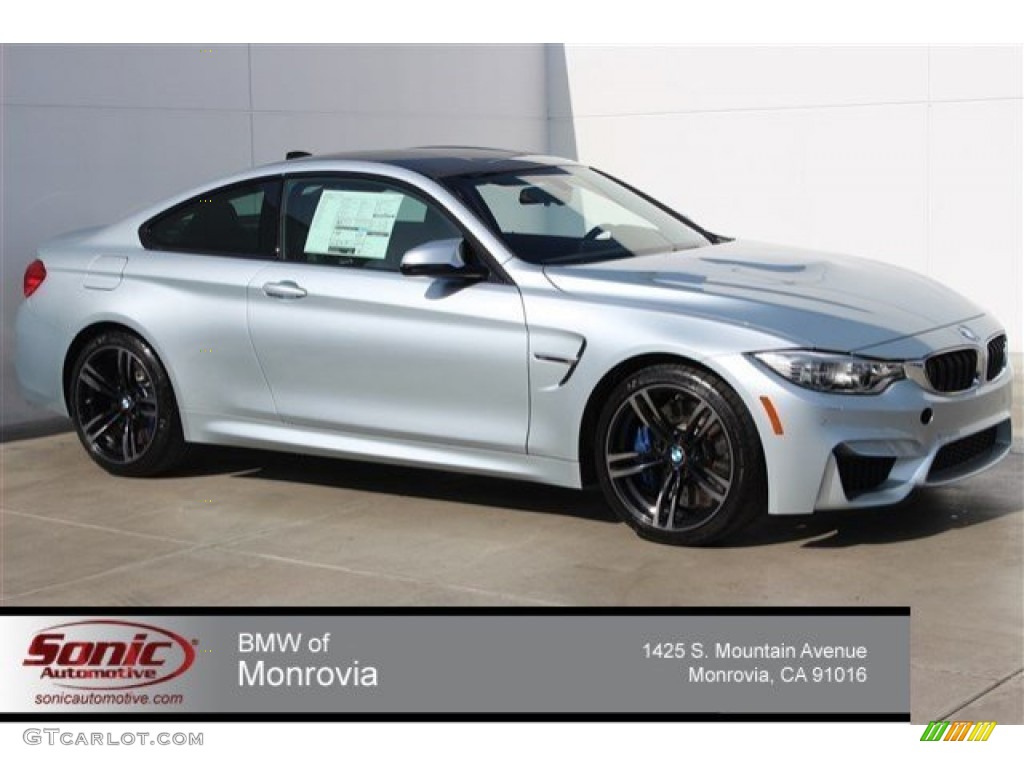 2015 M4 Coupe - Silverstone Metallic / Black photo #1