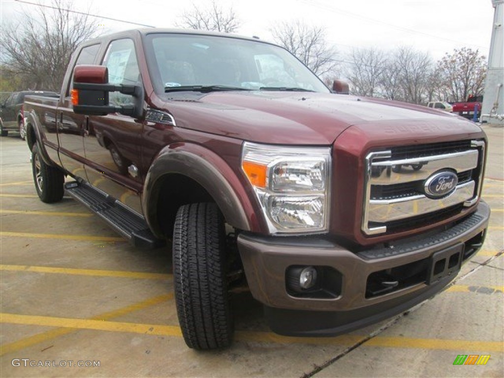 2015 F350 Super Duty King Ranch Crew Cab 4x4 - Bronze Fire / King Ranch Mesa Antique Affect/Adobe photo #1