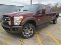 2015 Bronze Fire Ford F350 Super Duty King Ranch Crew Cab 4x4  photo #7