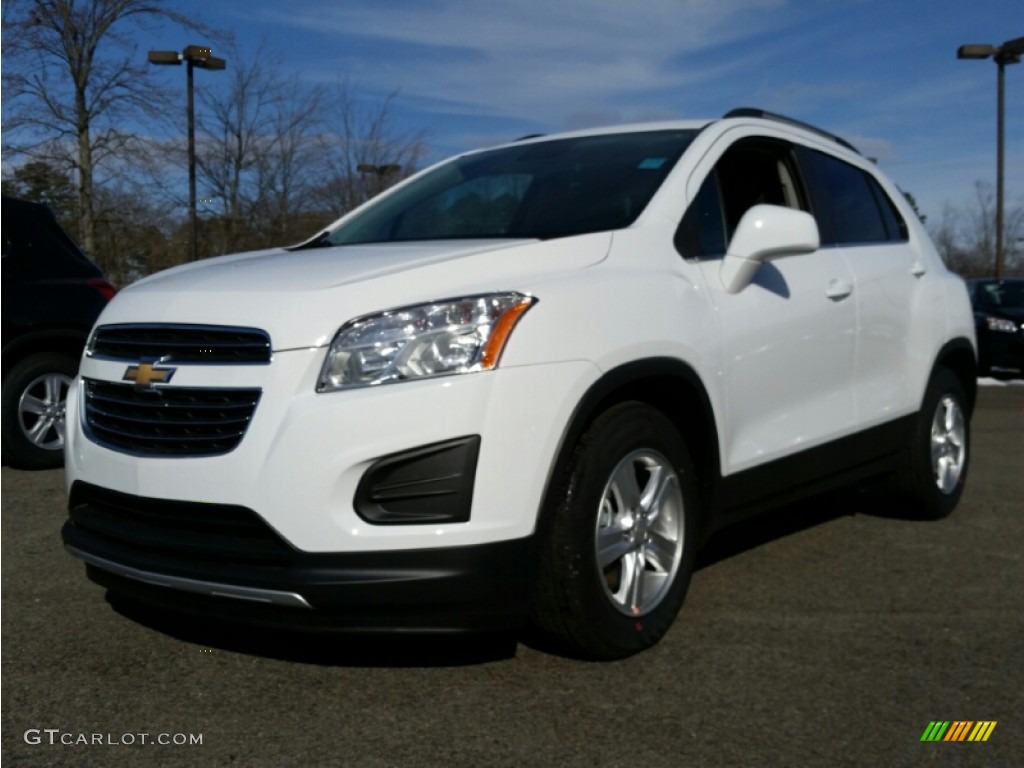 Summit White 2015 Chevrolet Trax LT Exterior Photo #101294670