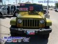 2007 Rescue Green Metallic Jeep Wrangler Unlimited Sahara  photo #2