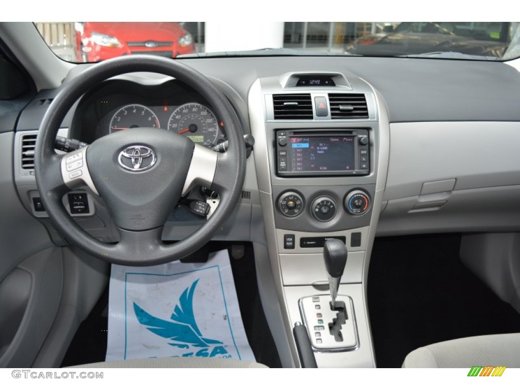 2013 Corolla LE - Black Sand Pearl / Ash photo #11