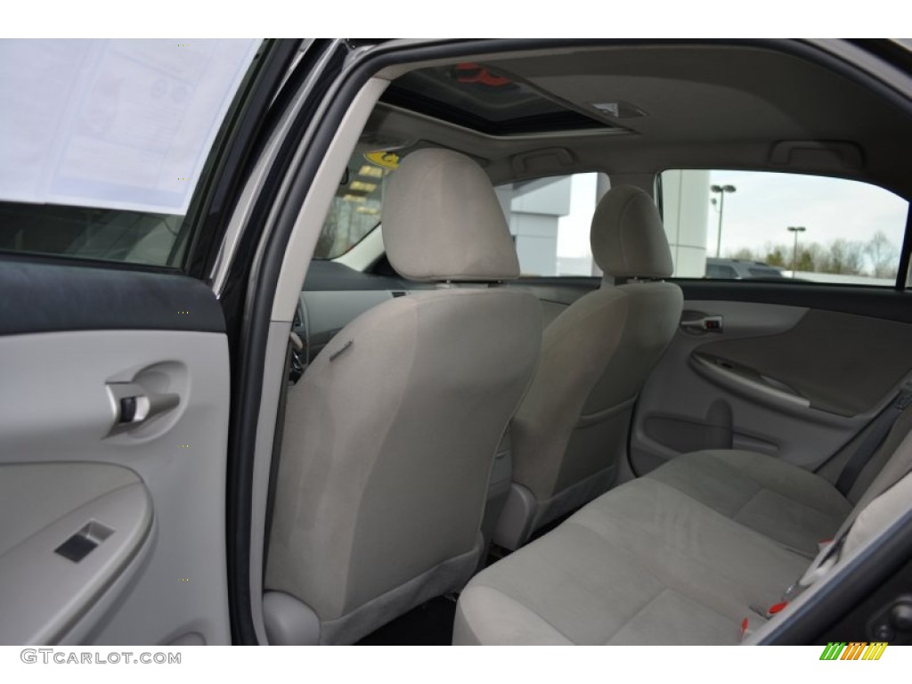 2013 Corolla LE - Black Sand Pearl / Ash photo #12