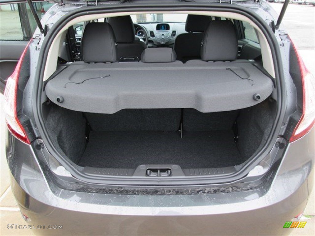 2015 Fiesta SE Hatchback - Magnetic Metallic / Charcoal Black photo #9