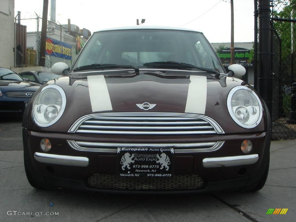 2003 Cooper Hardtop - Velvet Red Metallic / Panther Black photo #14