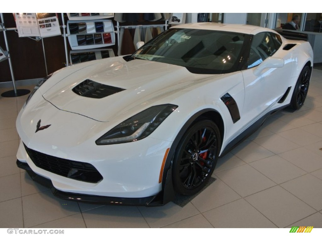 Arctic White 2015 Chevrolet Corvette Z06 Coupe Exterior Photo #101297811