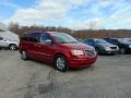 Deep Cherry Red Crystal Pearl 2010 Chrysler Town & Country Limited
