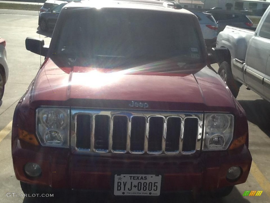2006 Commander Limited 4x4 - Inferno Red Pearl / Dark Slate Gray/Light Graystone photo #1