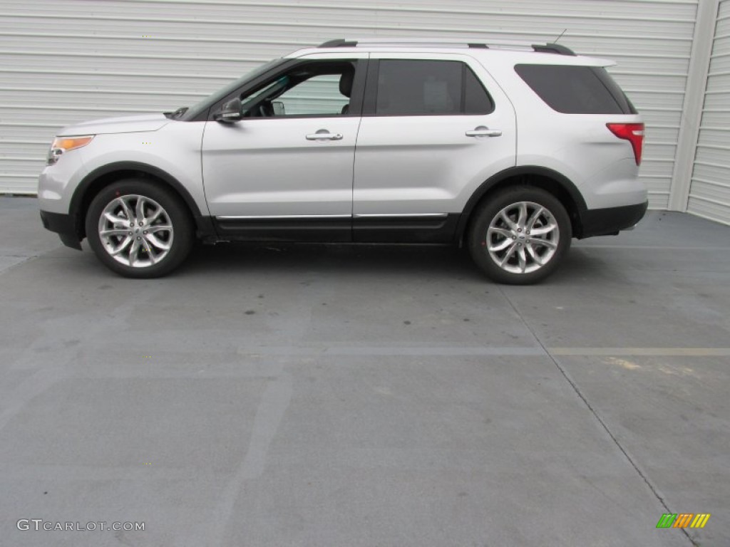 2015 Explorer XLT - Ingot Silver / Charcoal Black photo #6