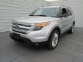 2015 Ingot Silver Ford Explorer XLT  photo #7