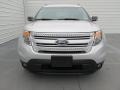 2015 Ingot Silver Ford Explorer XLT  photo #8