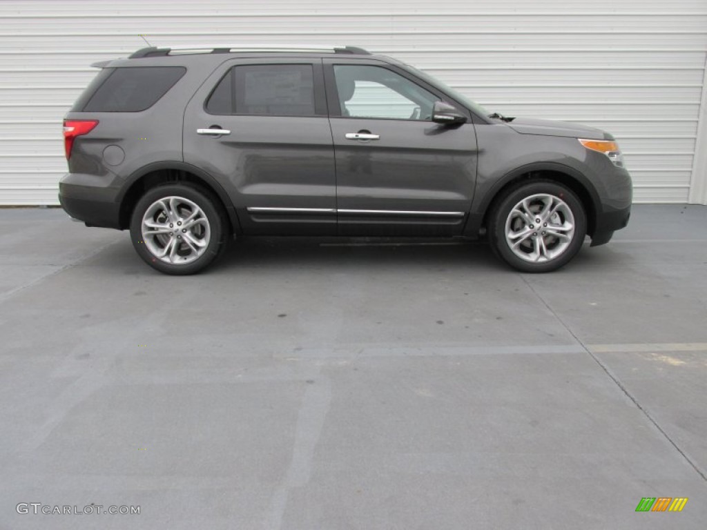 2015 Explorer Limited - Magnetic / Charcoal Black photo #3