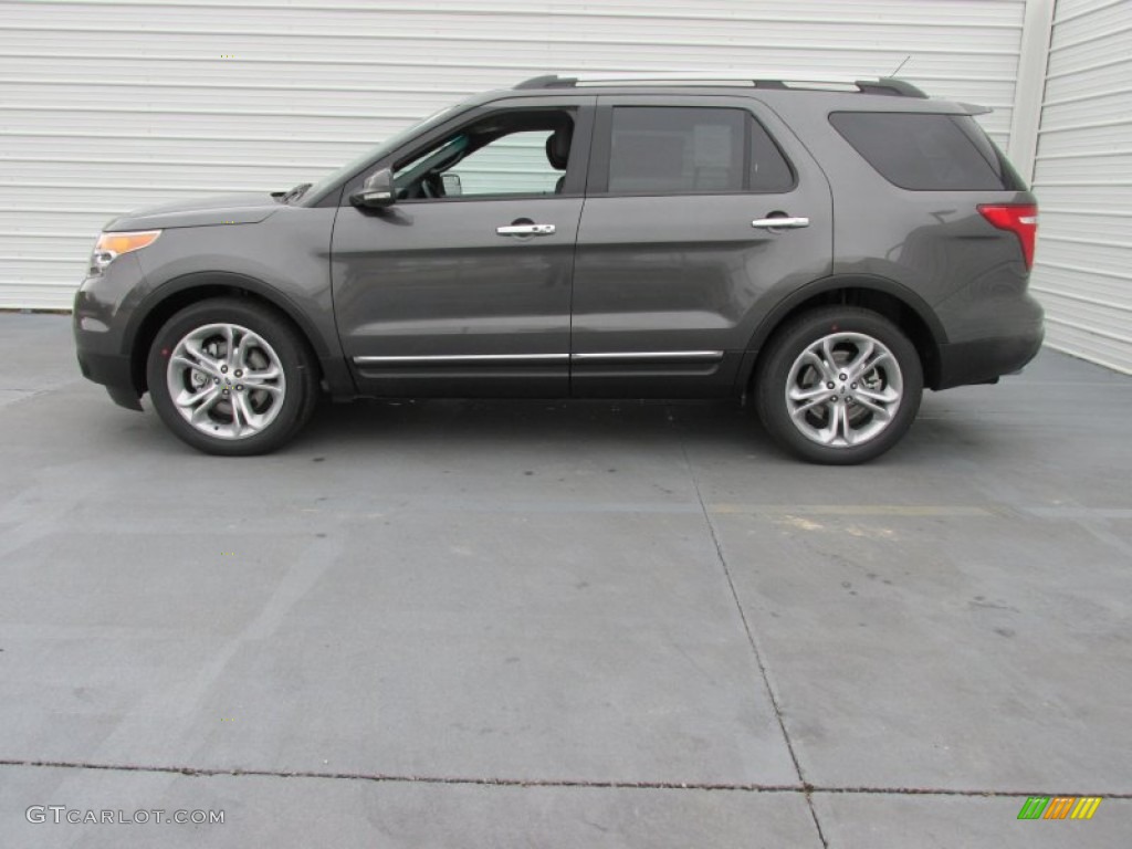 2015 Explorer Limited - Magnetic / Charcoal Black photo #6