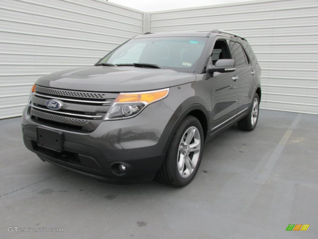 2015 Explorer Limited - Magnetic / Charcoal Black photo #7