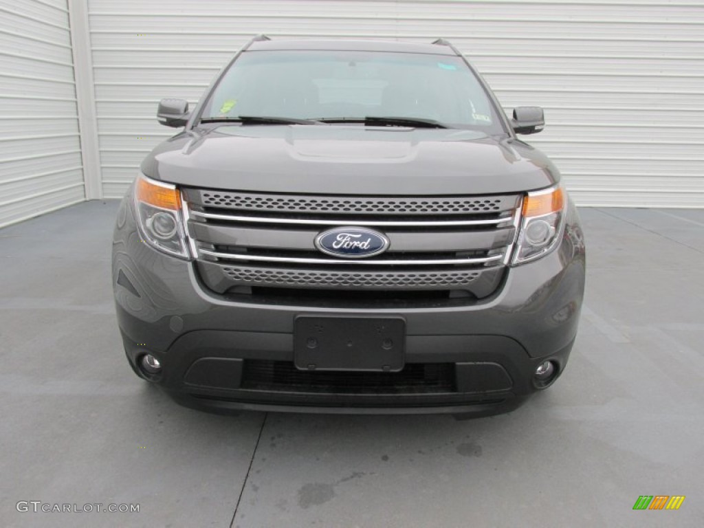 2015 Explorer Limited - Magnetic / Charcoal Black photo #8