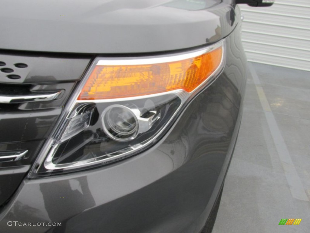 2015 Explorer Limited - Magnetic / Charcoal Black photo #9