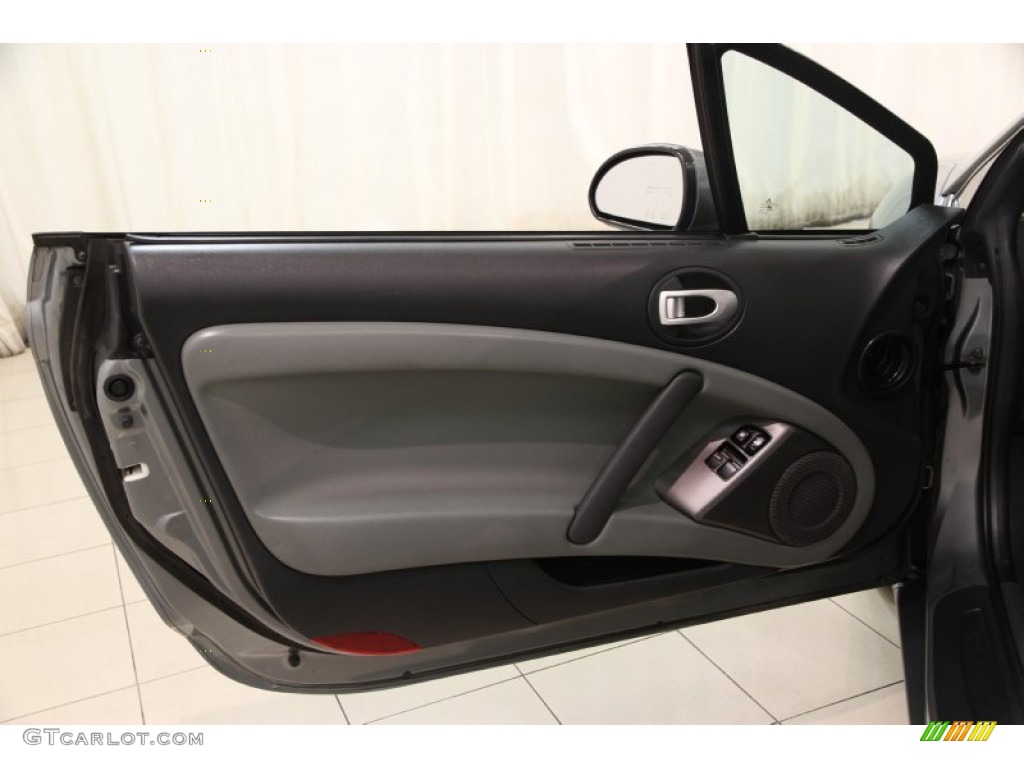 2007 Eclipse SE Coupe - Satin Meisai Gray Pearl / Medium Gray photo #4