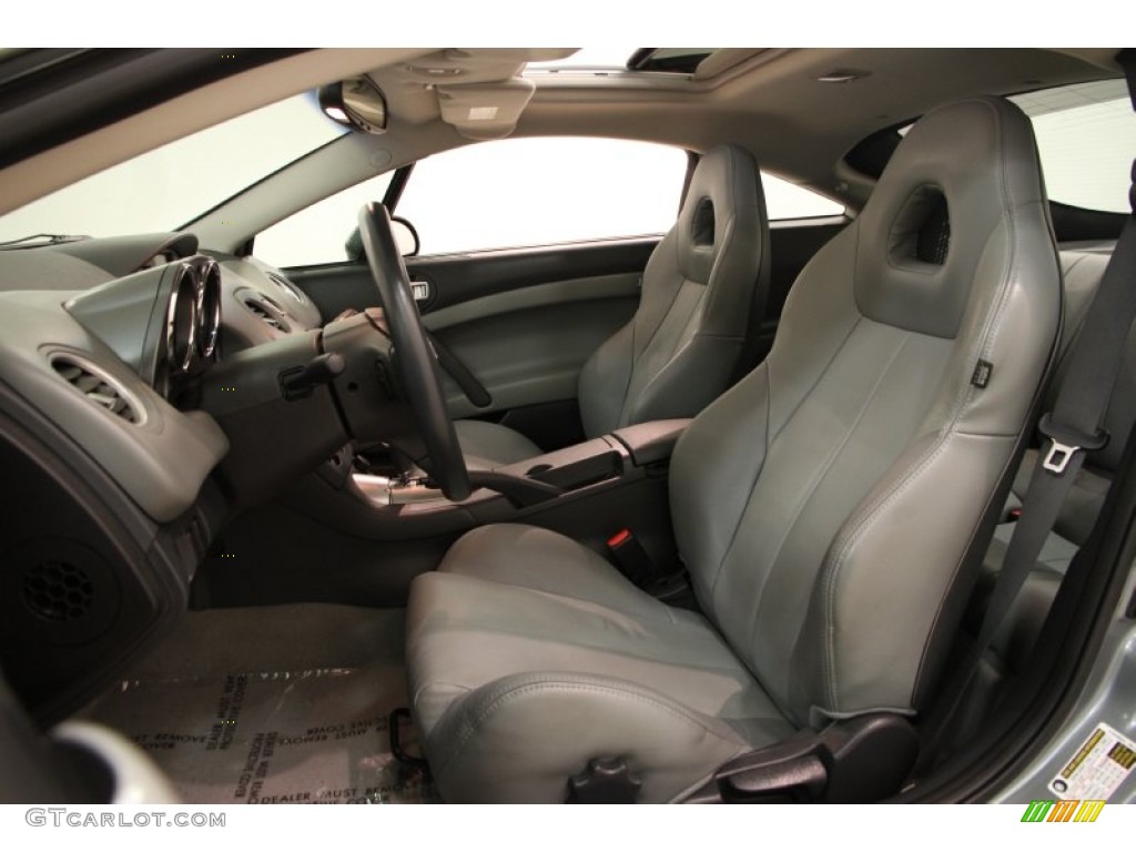 2007 Eclipse SE Coupe - Satin Meisai Gray Pearl / Medium Gray photo #5