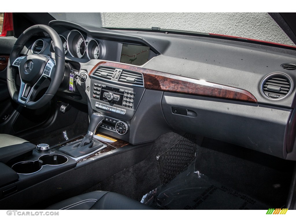 2015 Mercedes-Benz C 250 Coupe Black Dashboard Photo #101305958