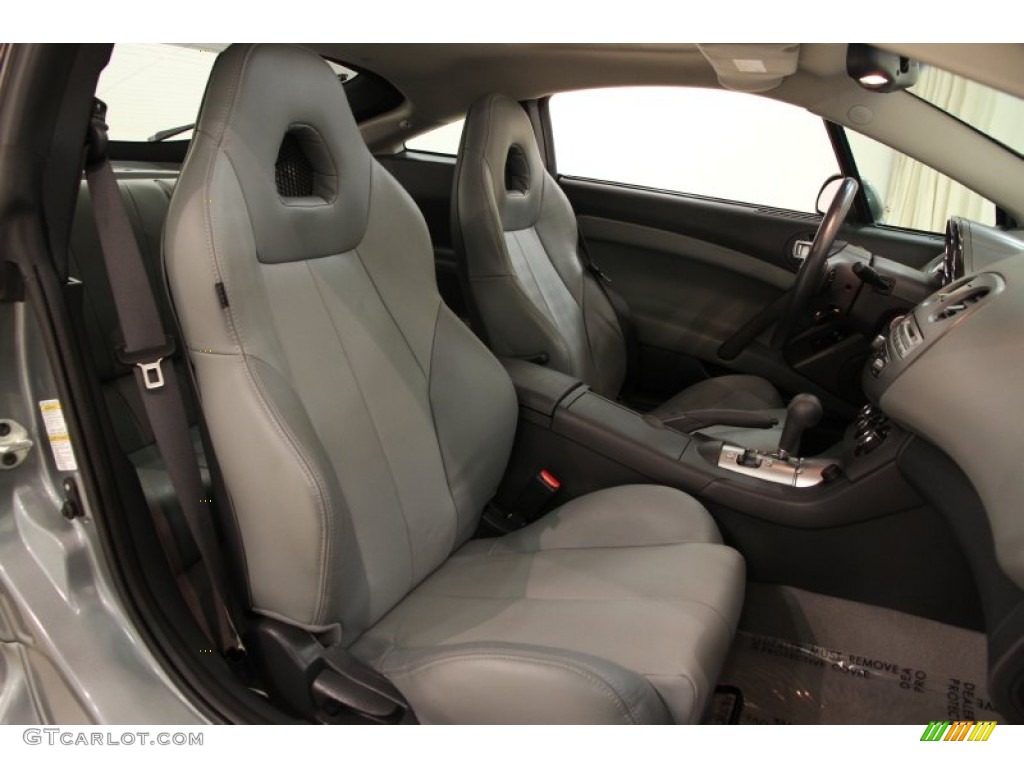 2007 Eclipse SE Coupe - Satin Meisai Gray Pearl / Medium Gray photo #11