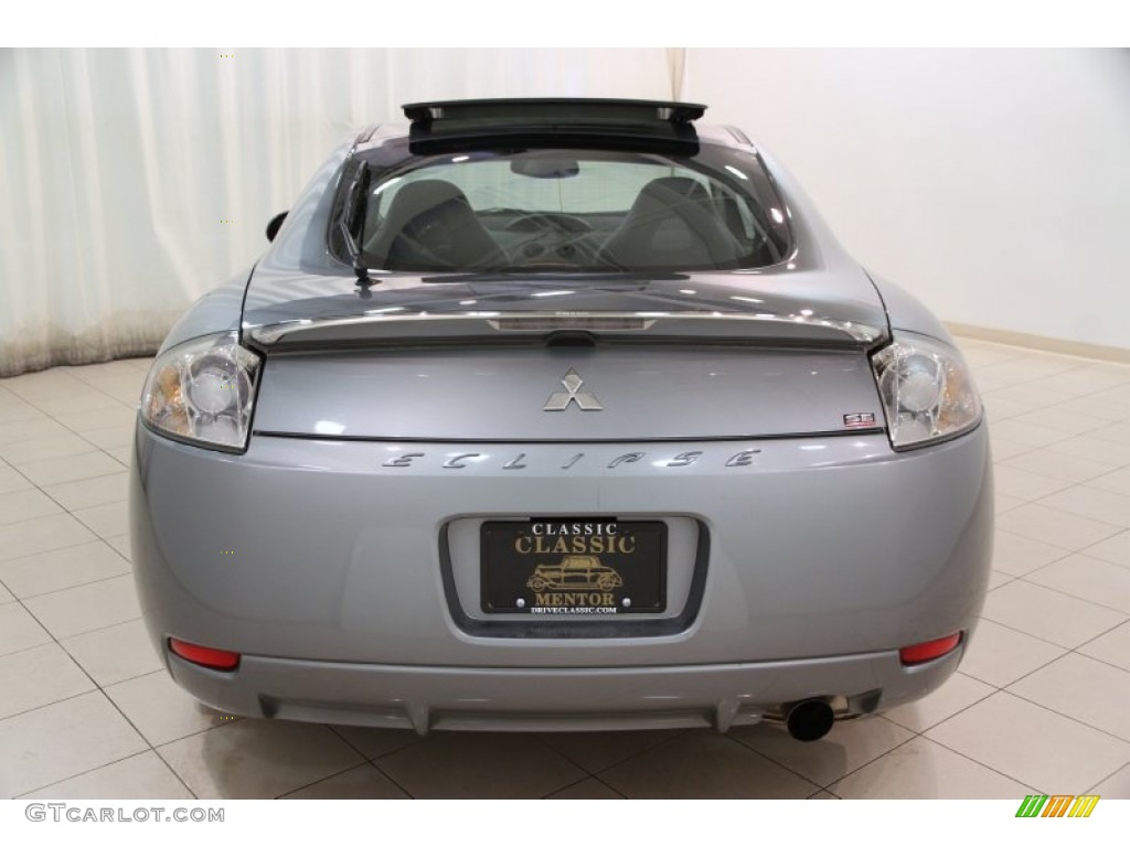 2007 Eclipse SE Coupe - Satin Meisai Gray Pearl / Medium Gray photo #13