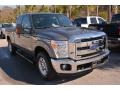 2014 Sterling Gray Metallic Ford F250 Super Duty XLT SuperCab  photo #1