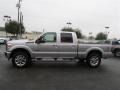 Ingot Silver Metallic - F250 Super Duty Lariat Crew Cab 4x4 Photo No. 4