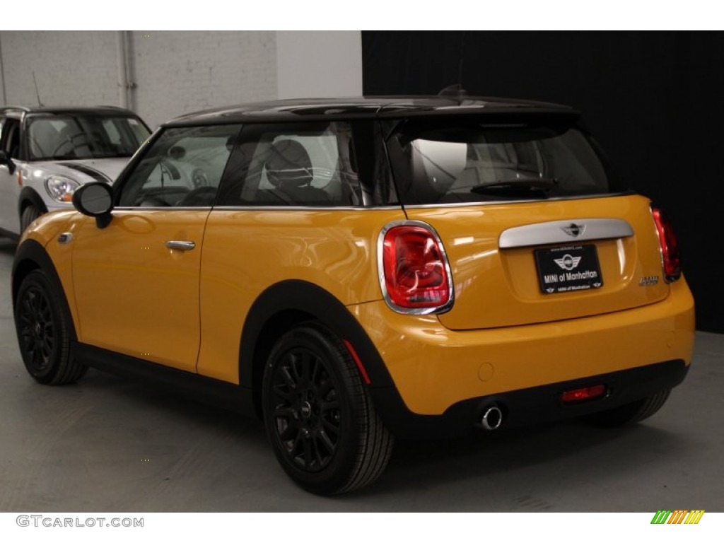 2015 Cooper Hardtop 2 Door - Volcanic Orange / Carbon Black photo #4