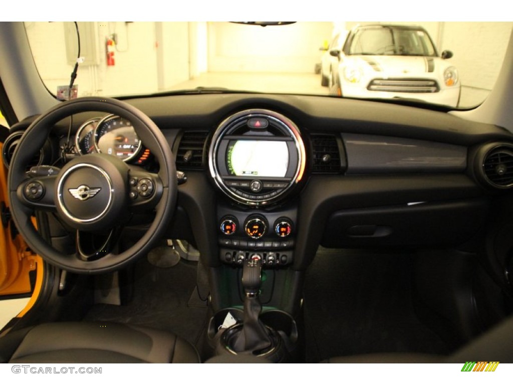 2015 Cooper Hardtop 2 Door - Volcanic Orange / Carbon Black photo #12