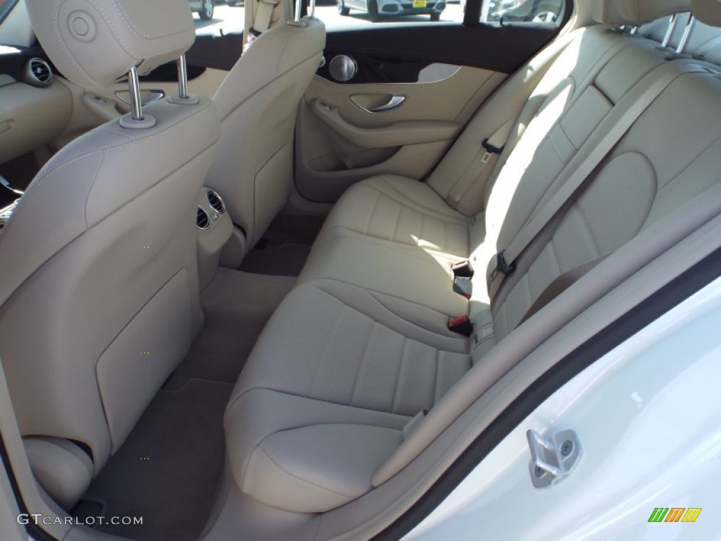 2015 Mercedes-Benz C 300 Rear Seat Photo #101310117