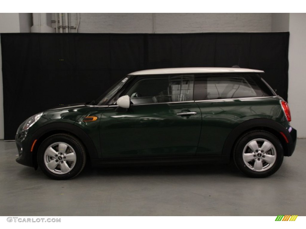British Racing Green II Metallic 2015 Mini Cooper Hardtop 2 Door Exterior Photo #101310449