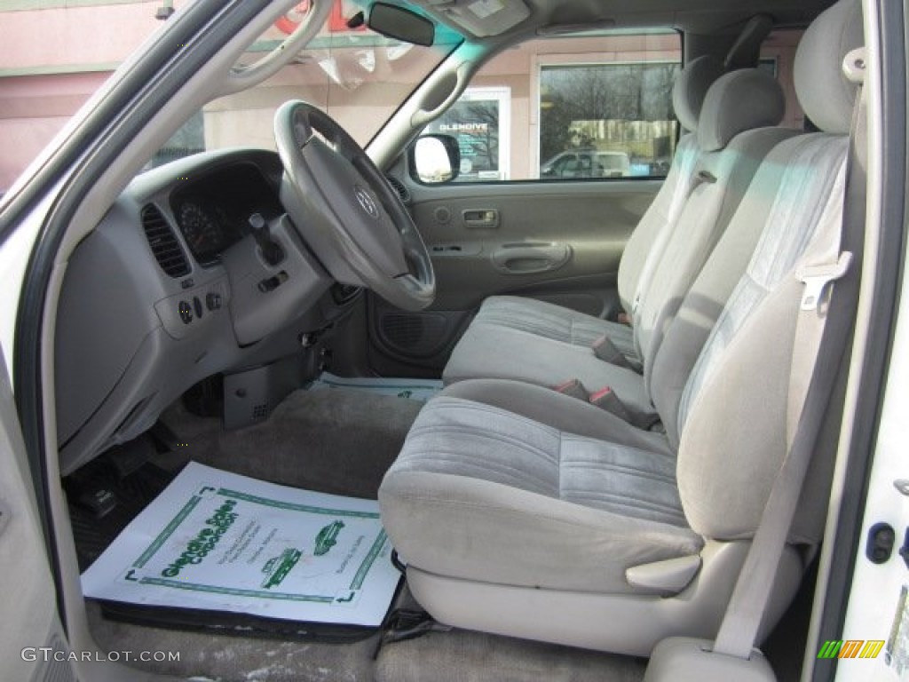 Light Charcoal Interior 2006 Toyota Tundra SR5 Access Cab 4x4 Photo #101313399