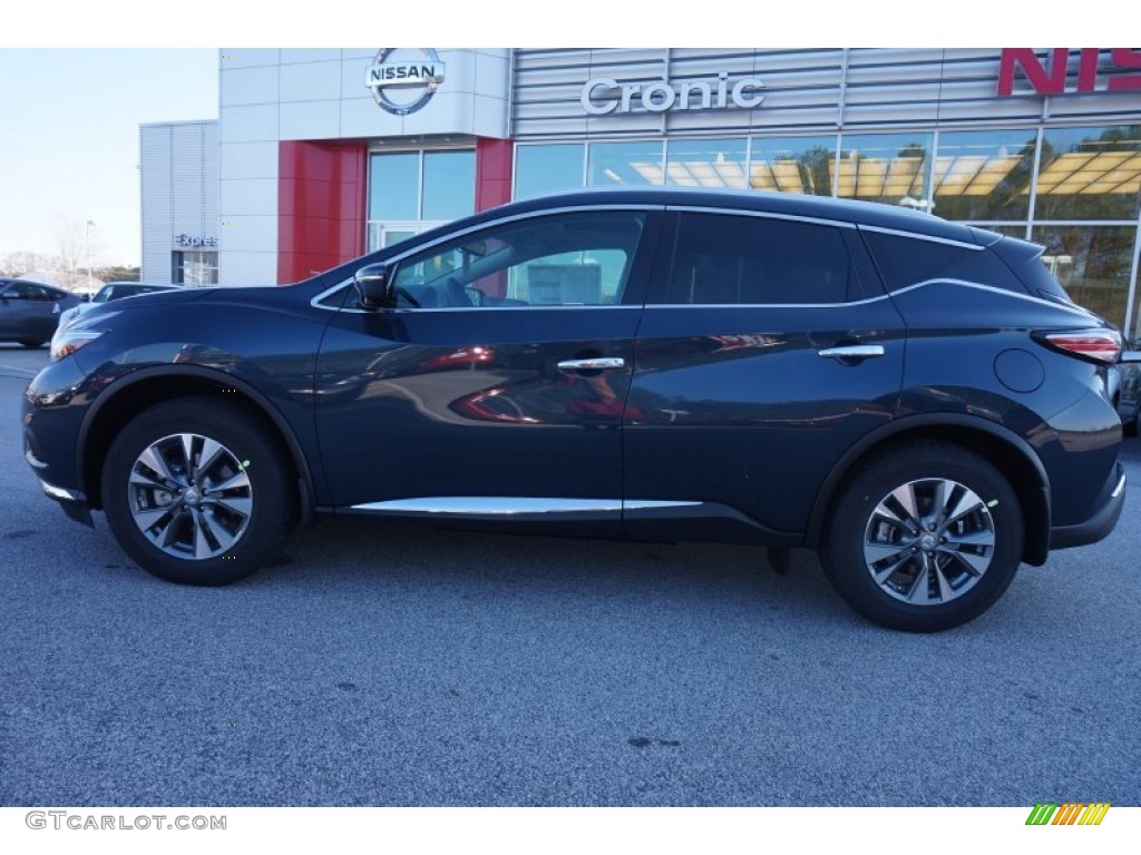 2015 Murano SL - Arctic Blue Metallic / Graphite photo #2