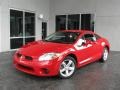 2007 Pure Red Mitsubishi Eclipse GS Coupe  photo #3